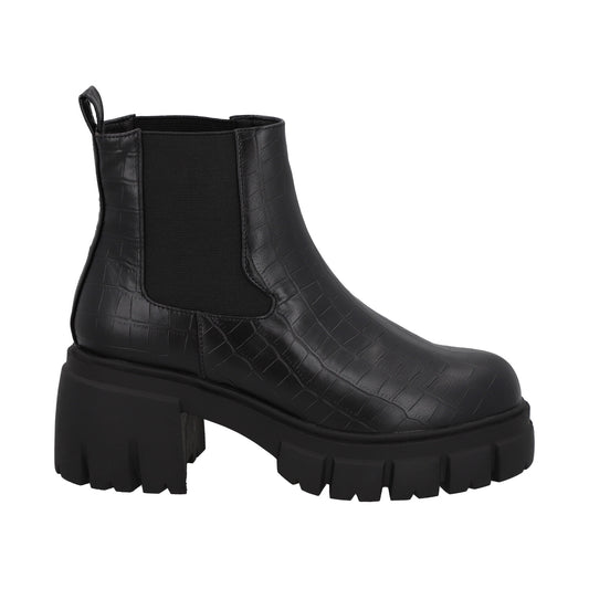Botin Mujer Negro Cecilia Detogni