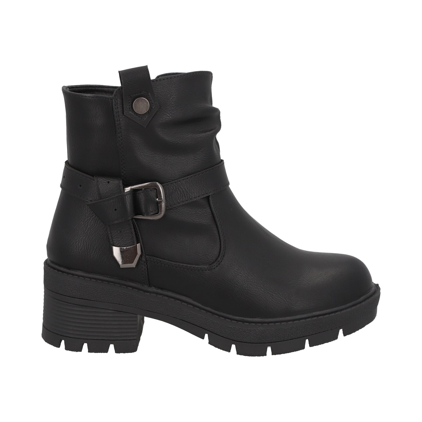 Botin Mujer Negro Luz Detogni