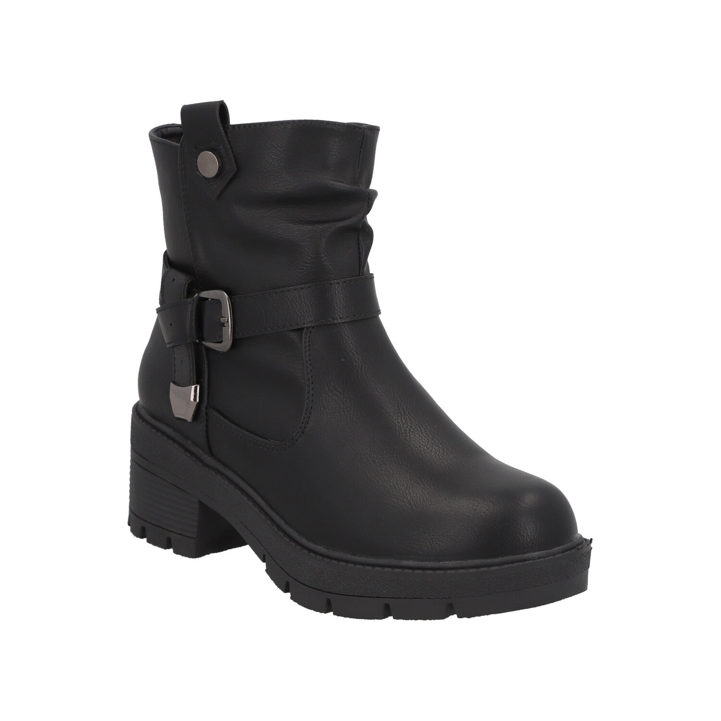 Botin Mujer Negro Luz Detogni