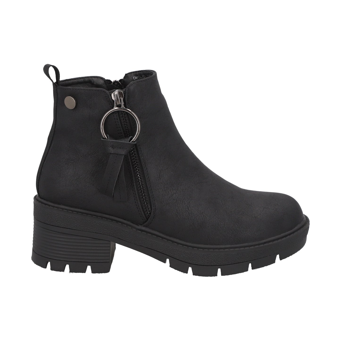 Botin Mujer Negro Ester Detogni