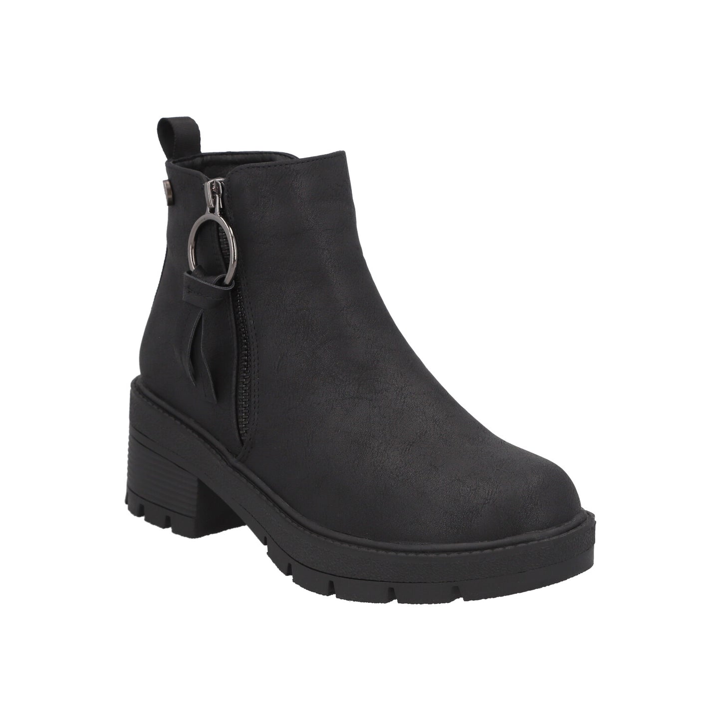 Botin Mujer Negro Ester Detogni