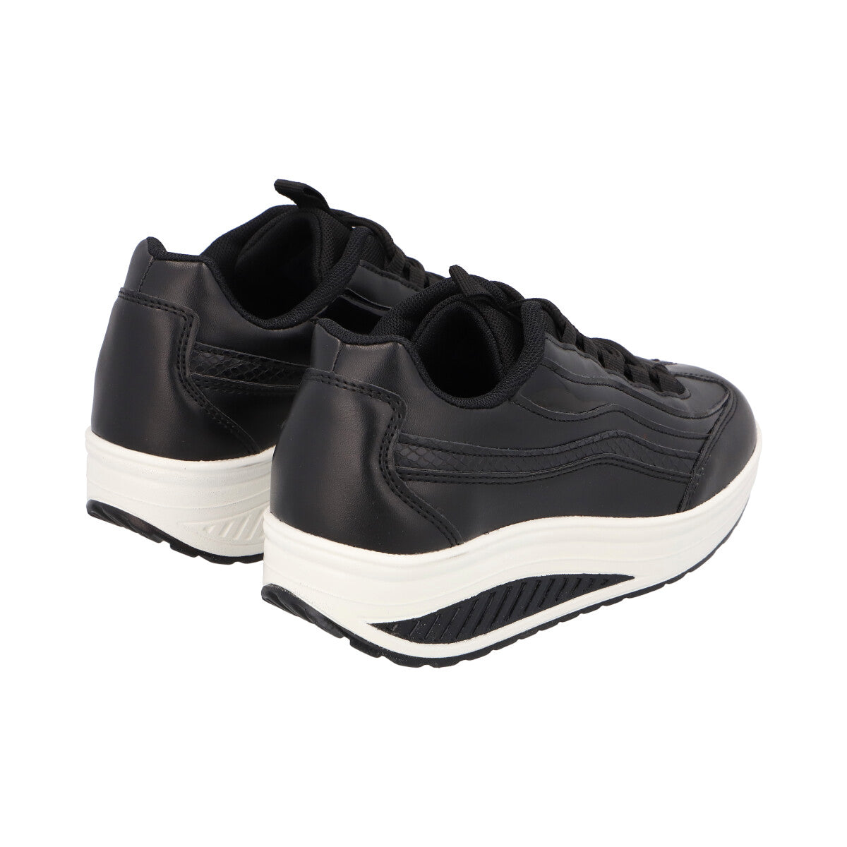 Zapatilla Mujer Negro Fiorella Detogni