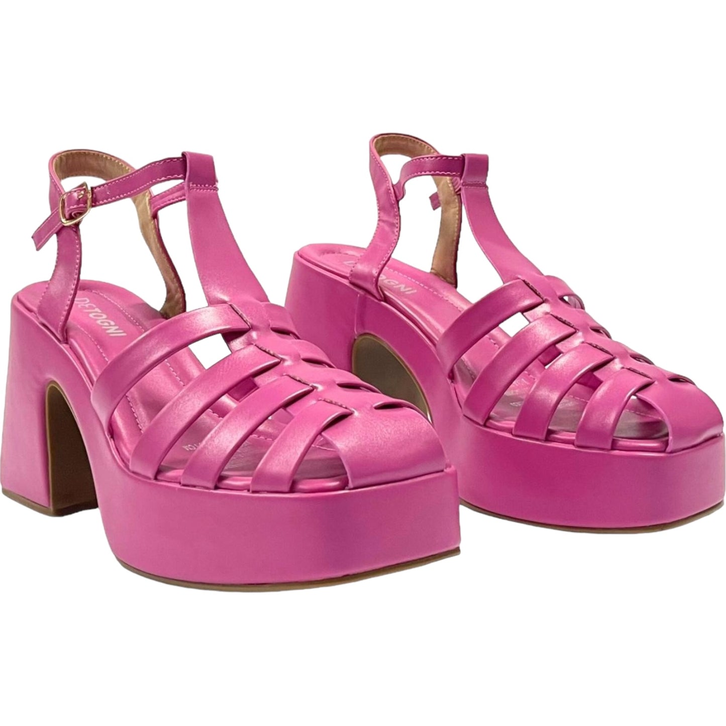 Sandalia Mujer Fucsia Carrie Detogni