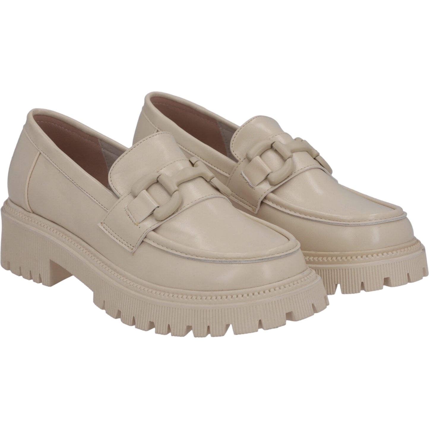 Mocasín Mujer Beige Adela Detogni