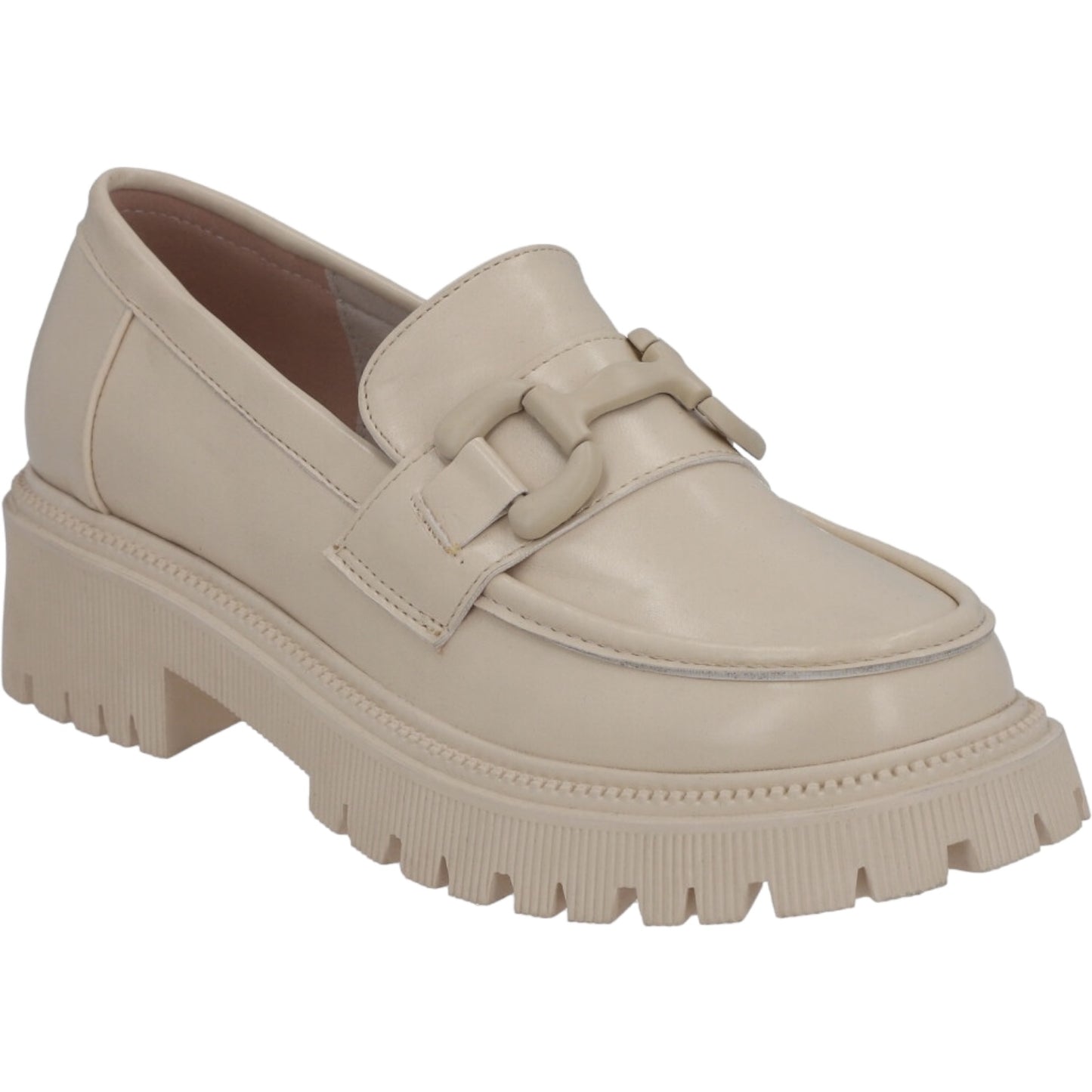 Mocasín Mujer Beige Adela Detogni