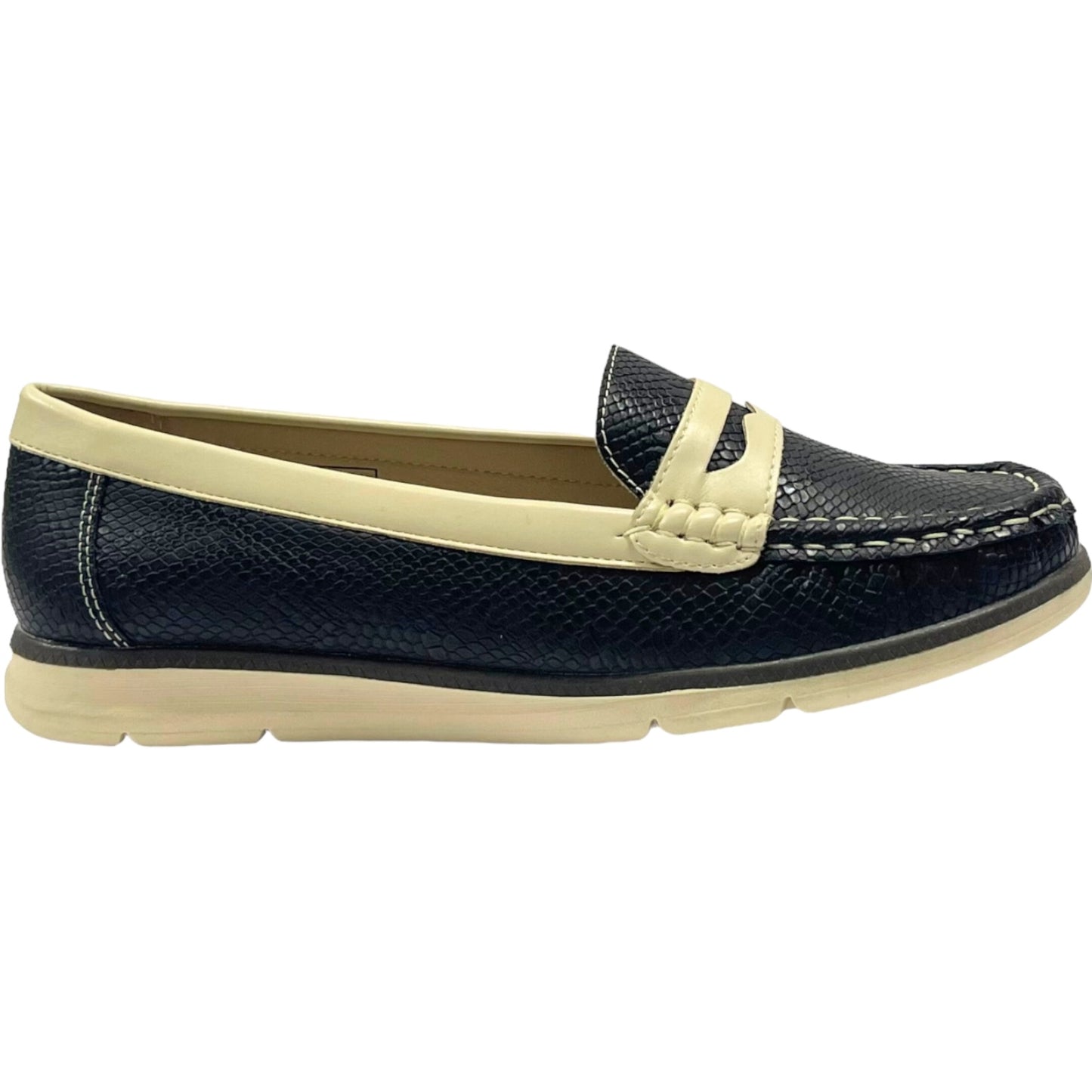 Mocasín Mujer Negro Josefina Detogni