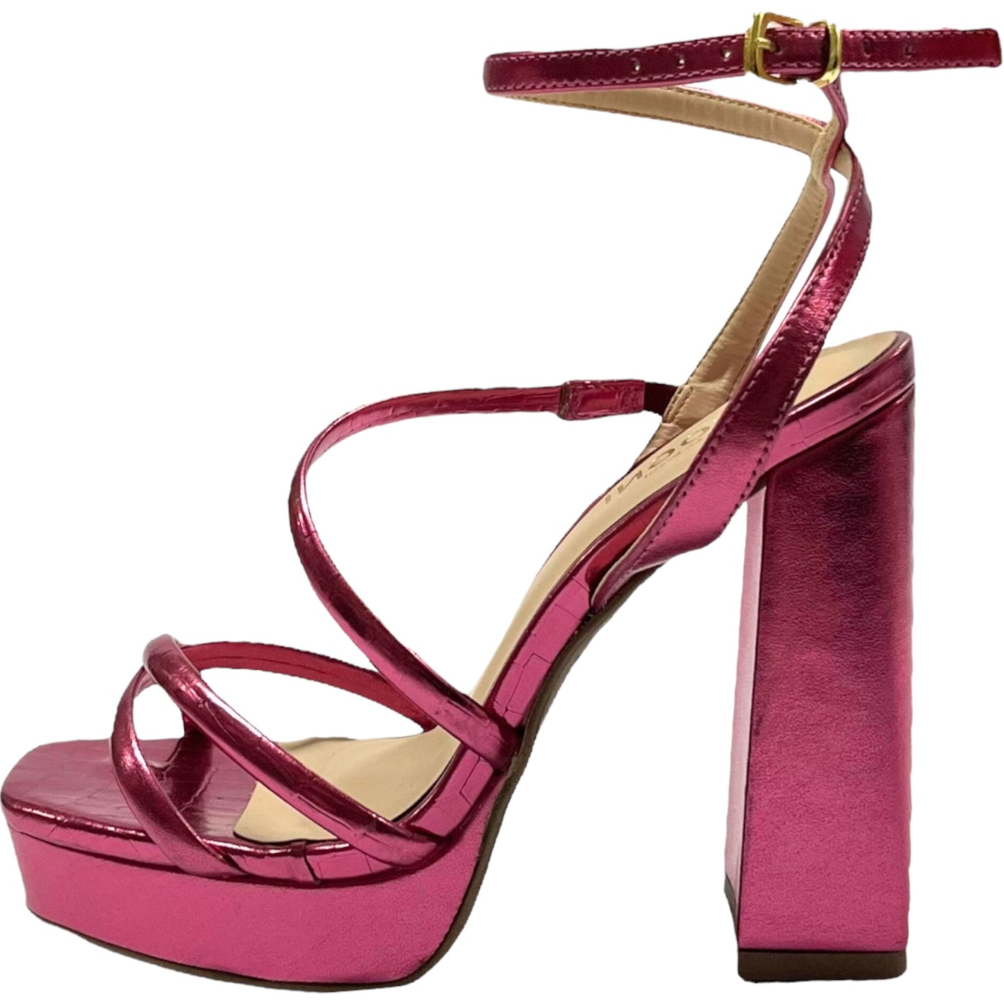 Sandalia Mujer Fucsia Gisele Detogni