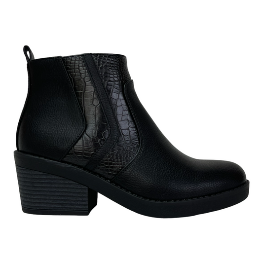 Botin Mujer Negro Verona Detogni