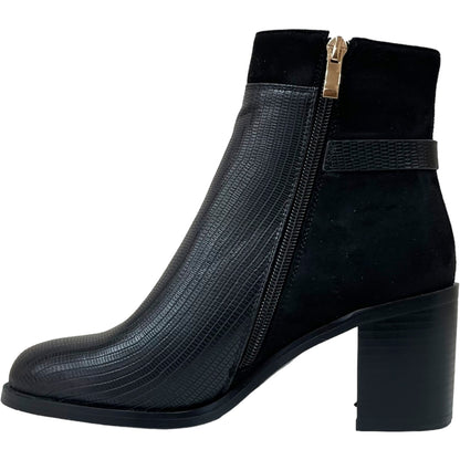 Botin Mujer Negro Marbella Detogni