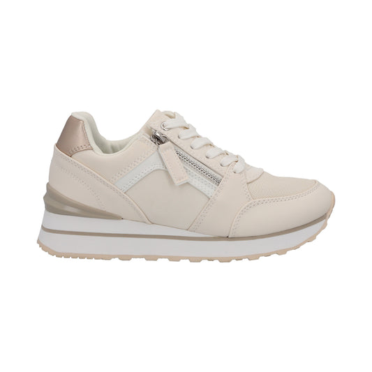 Zapatilla Mujer Beige Frida Detogni
