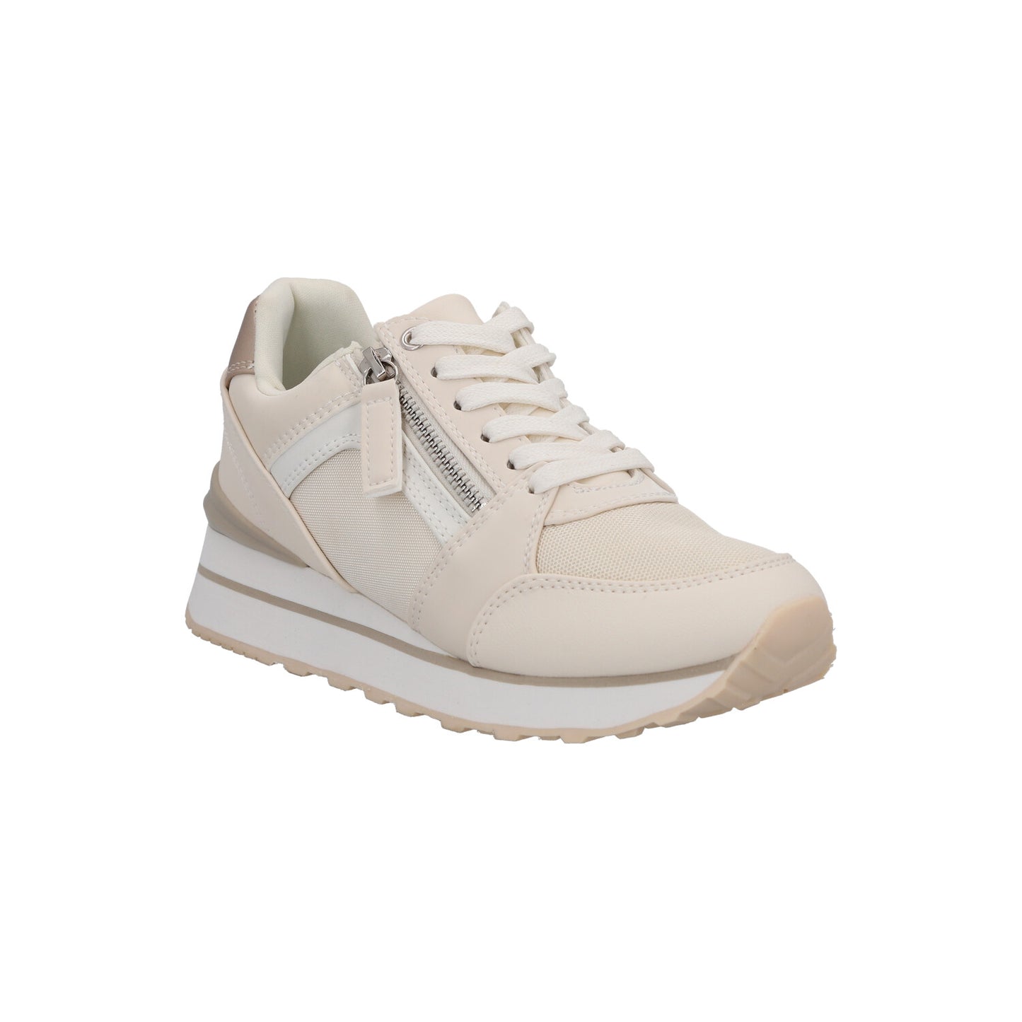 Zapatilla Mujer Beige Frida Detogni
