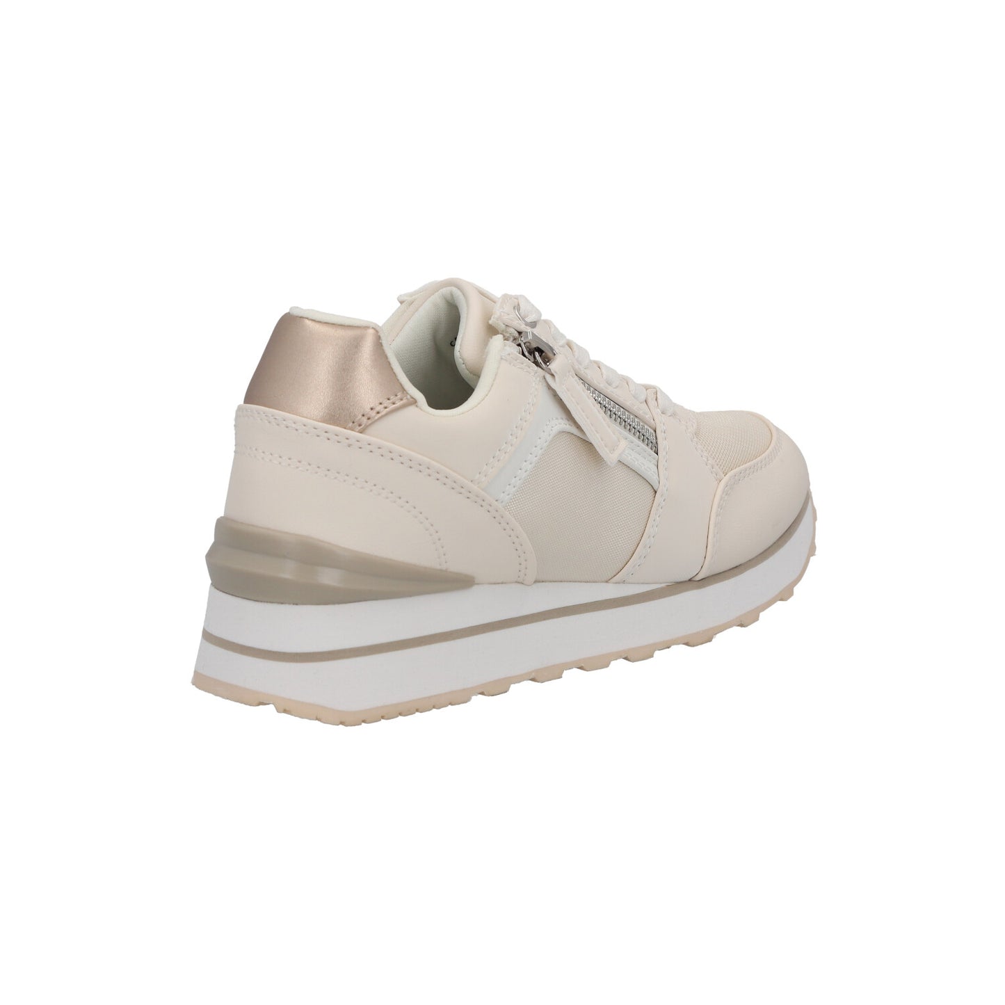 Zapatilla Mujer Beige Frida Detogni