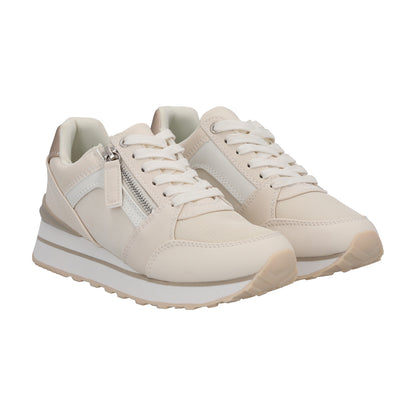 Zapatilla Mujer Beige Frida Detogni