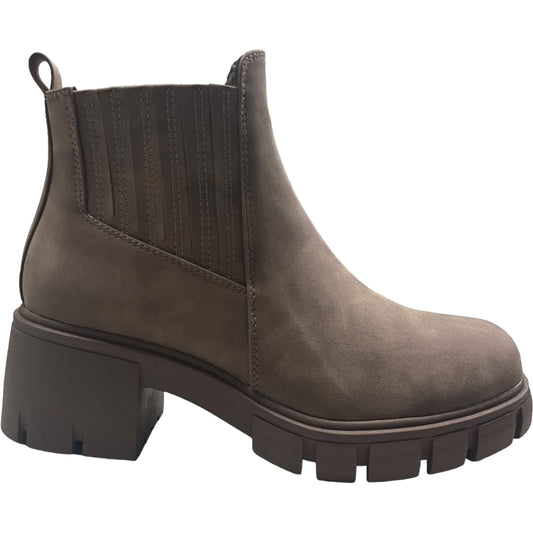 Botin Mujer Camel Venecia Detogni