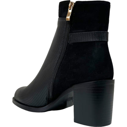 Botin Mujer Negro Marbella Detogni