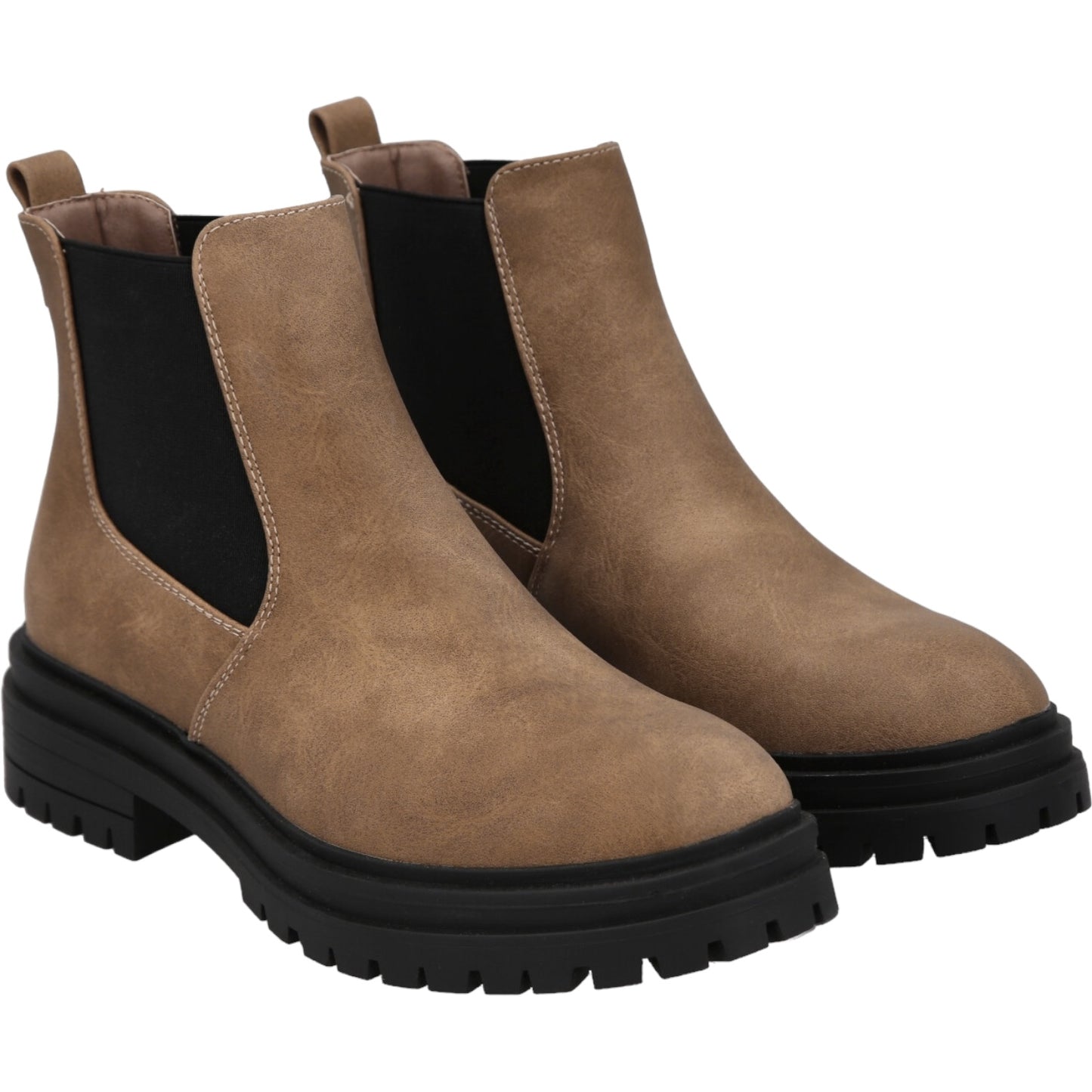 Botin Mujer Camel Anne Detogni