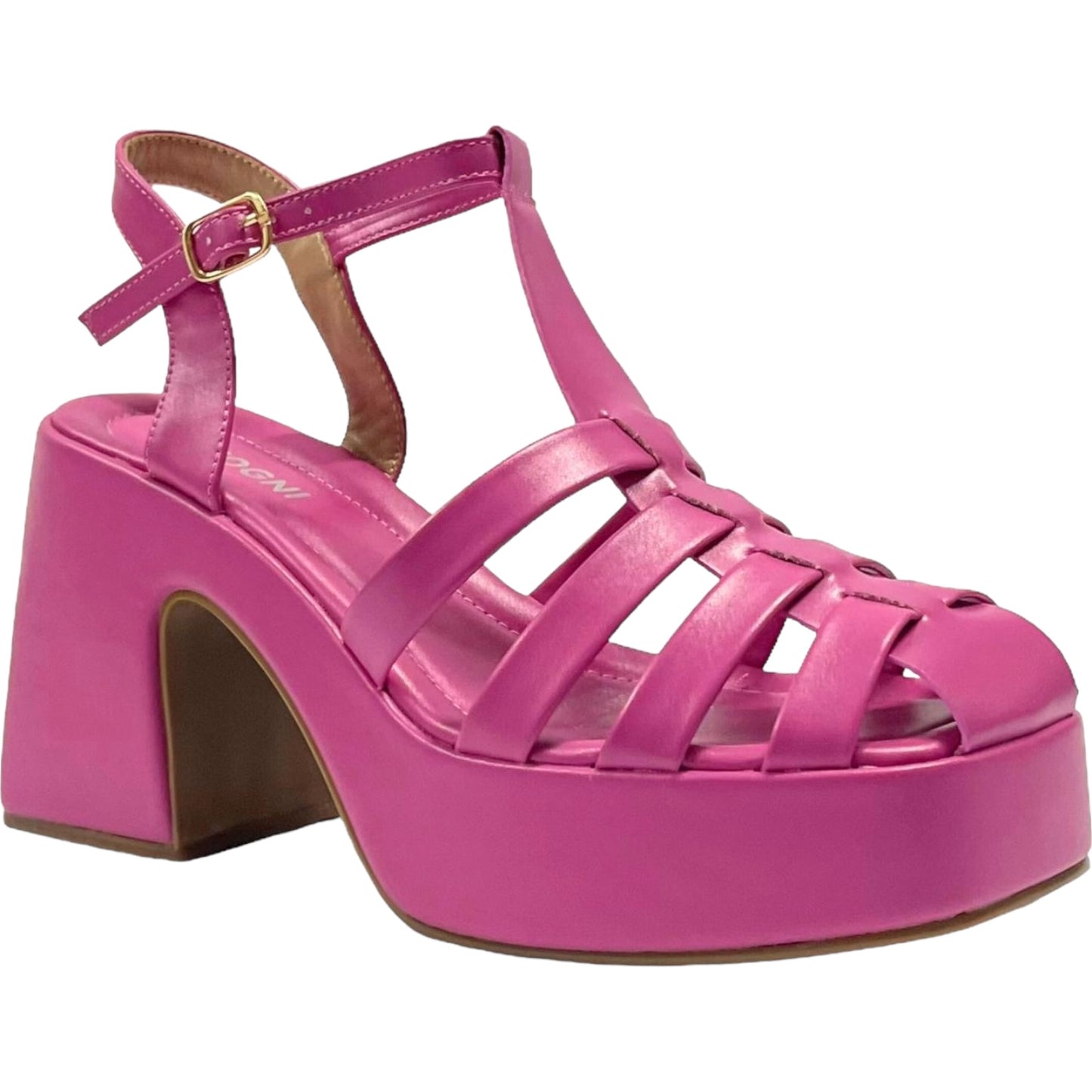 Sandalia Mujer Fucsia Carrie Detogni
