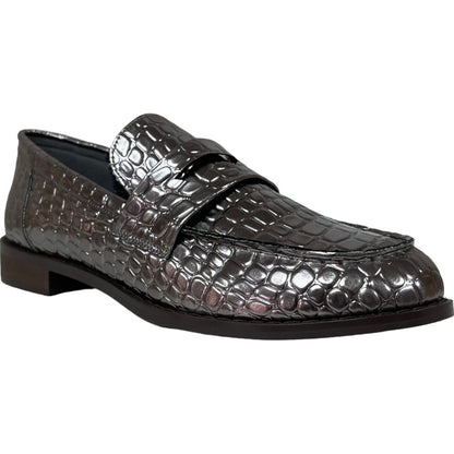 Mocasín Mujer Plata Vieja Salamanca Detogni