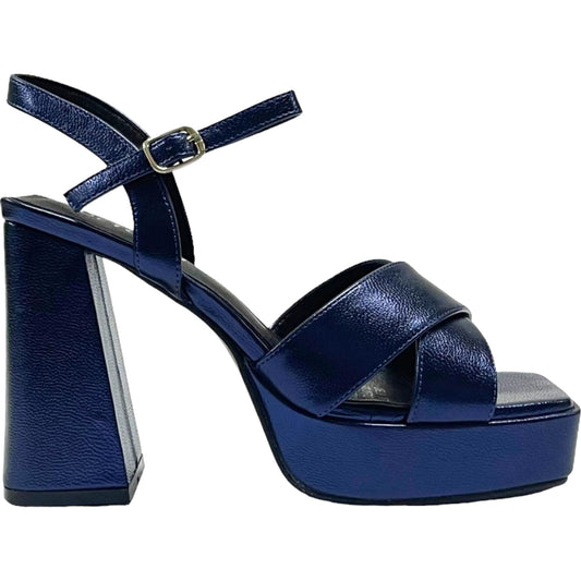 Sandalia Mujer Azul Fabiana Detogni
