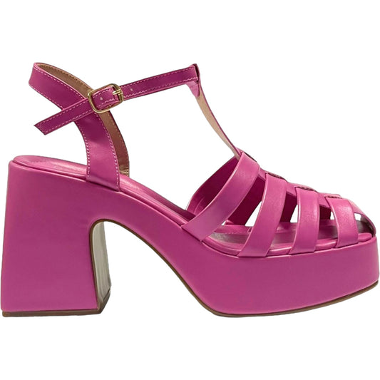 Sandalia Mujer Fucsia Carrie Detogni