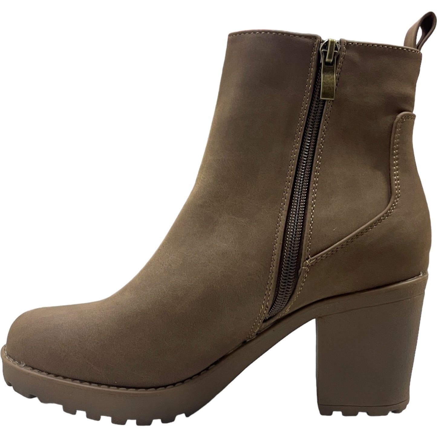 Botin Mujer Camel Boston Detogni