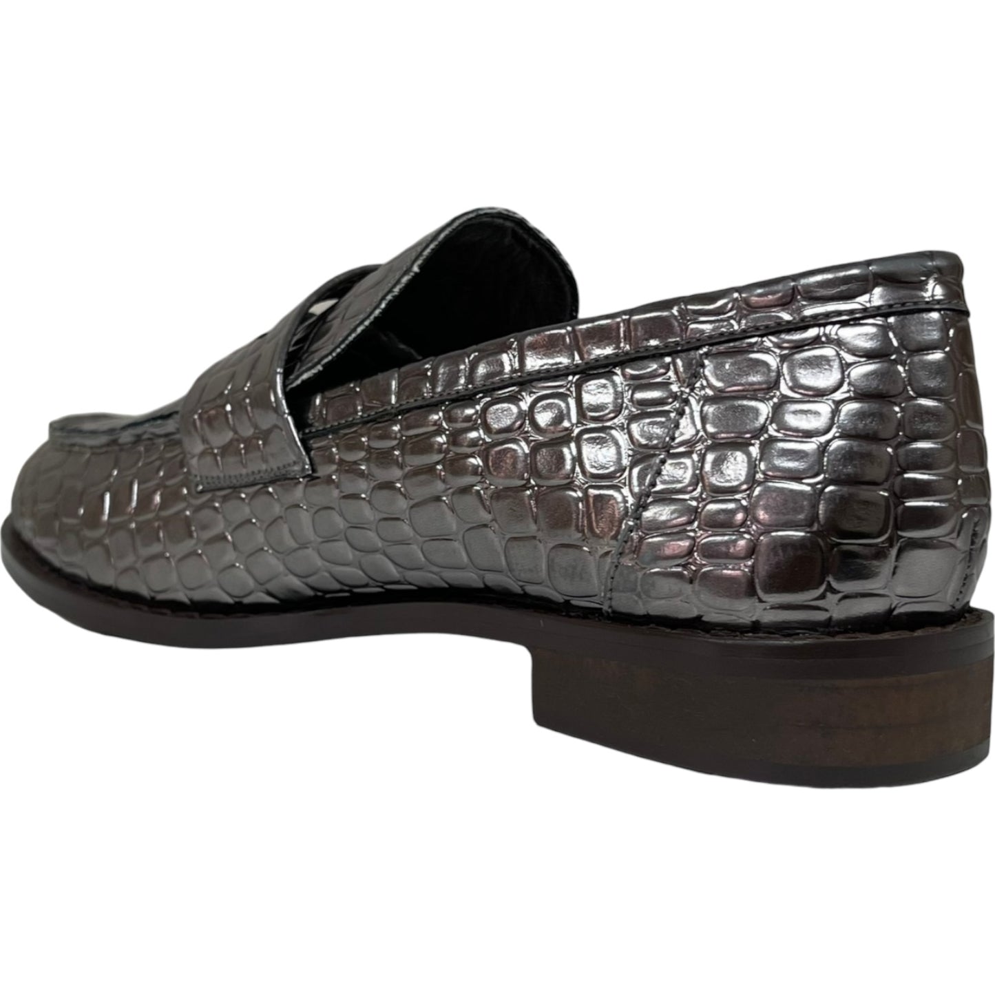 Mocasín Mujer Plata Vieja Salamanca Detogni