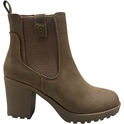 Botin Mujer Camel Boston Detogni