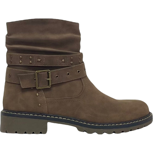 Botin Mujer Camel Sofia Detogni