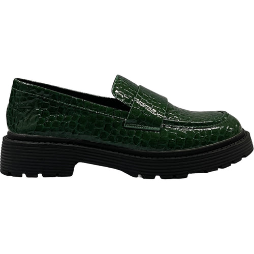 Mocasín Mujer Verde Roxana Detogni