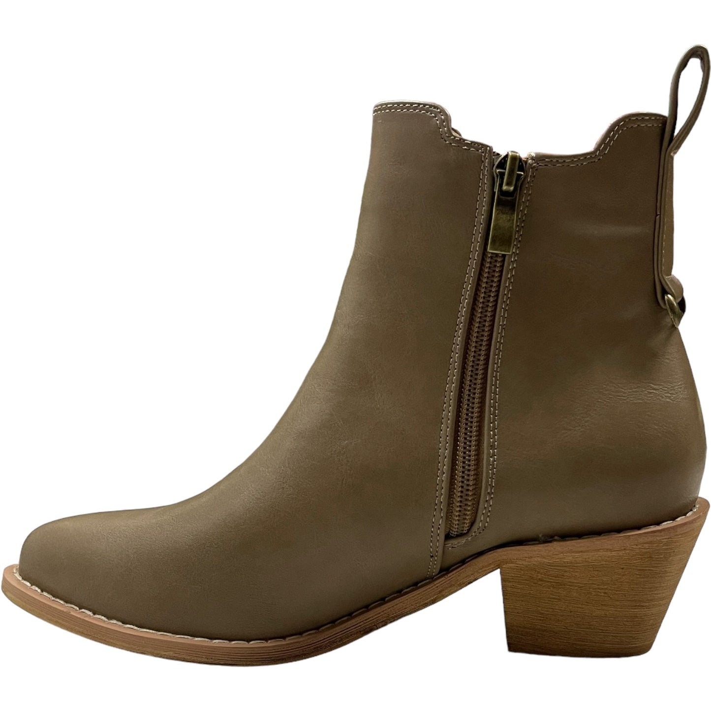 Botin Mujer Taupe Lax Detogni