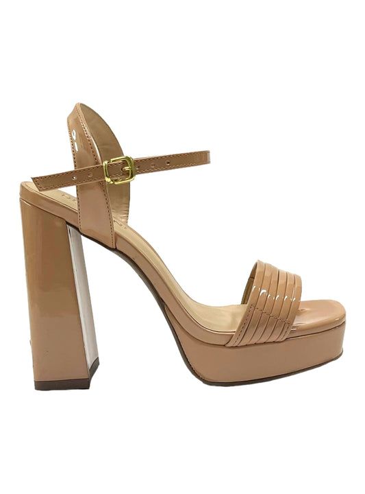 Sandalia Mujer Camel Luciana Detogni