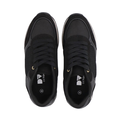 Zapatilla Mujer Negro Bianca Detogni