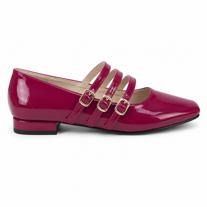 Zapato Mujer Rojo Jane Detogni