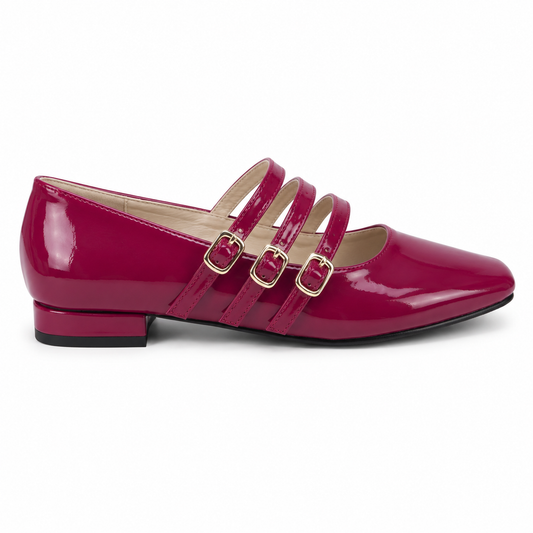 Zapato Mujer Rojo Jane Detogni