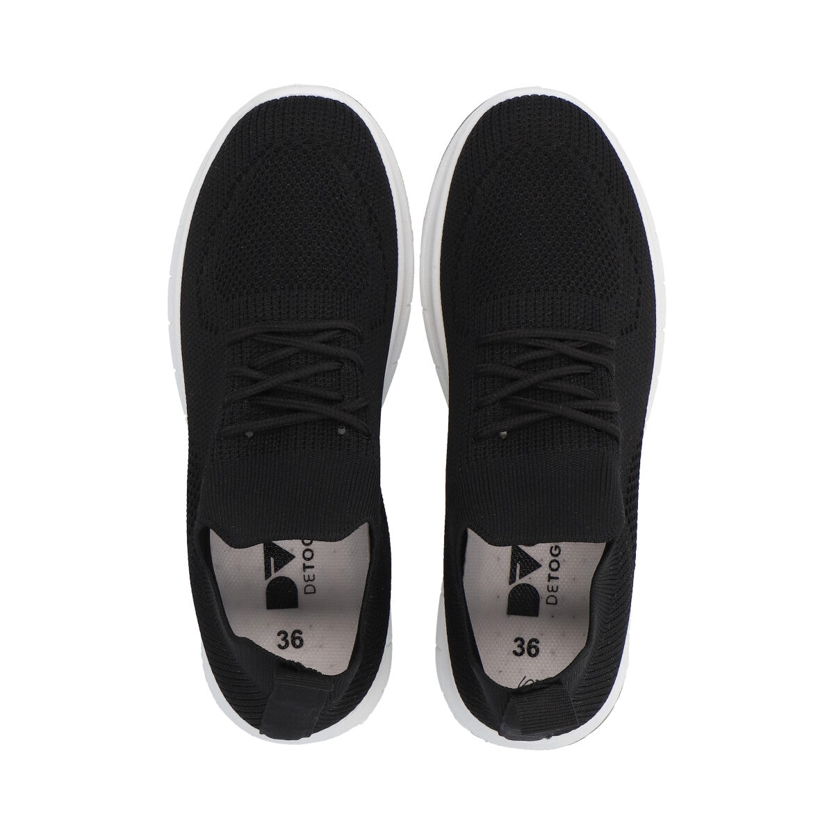 Zapatilla Mujer Negro Magda  Detogni