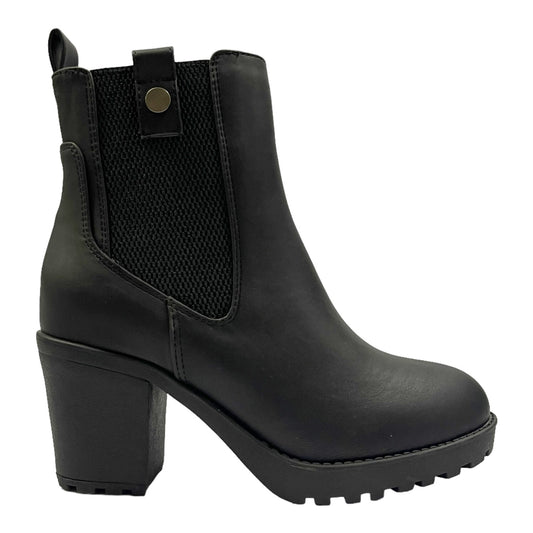Botin Mujer Negro Boston Detogni