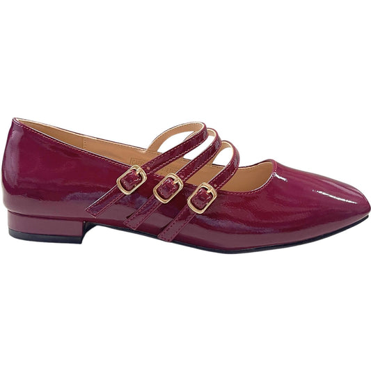 Zapato Mujer Burdeo Jane Detogni