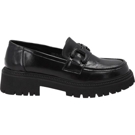 Mocasin Mujer Negro Adela Detogni