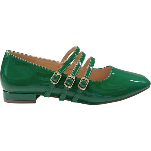 Zapato Mujer Verde Jane Detogni