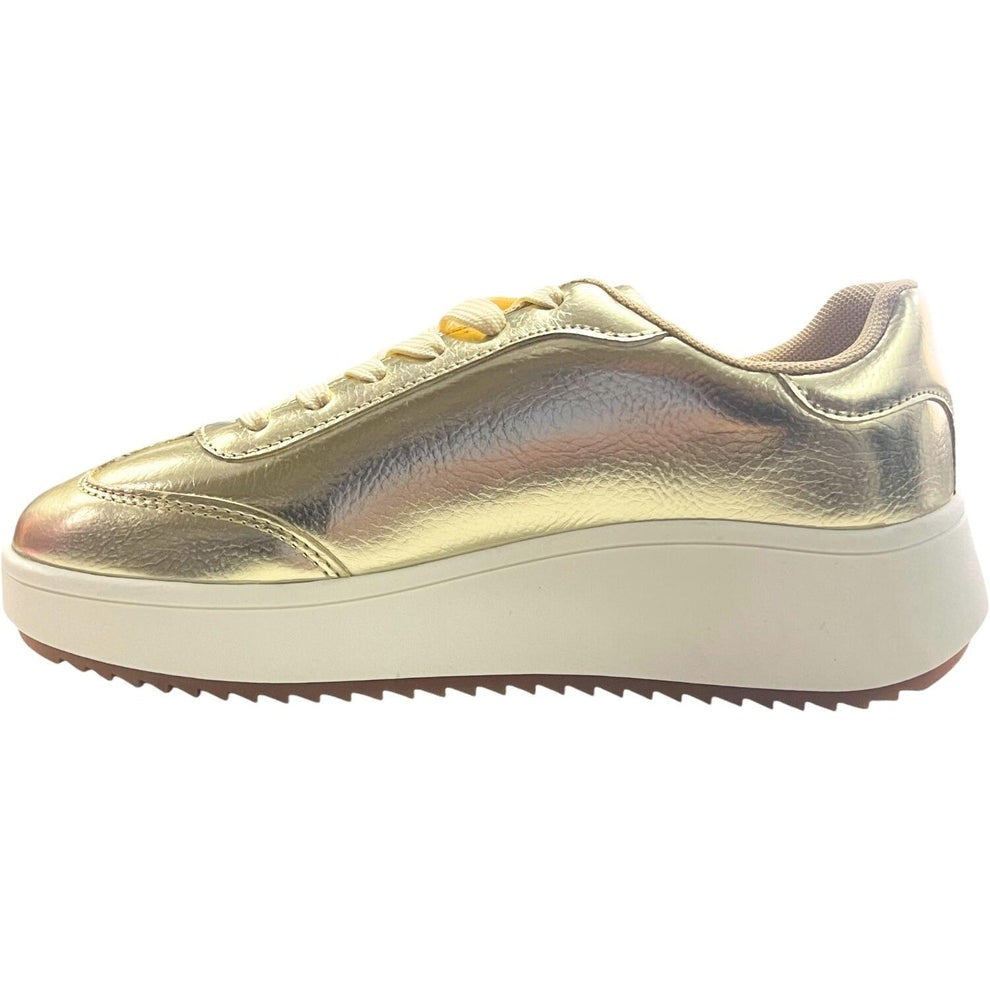 Zapatilla Mujer Dorado Alexa Detogni