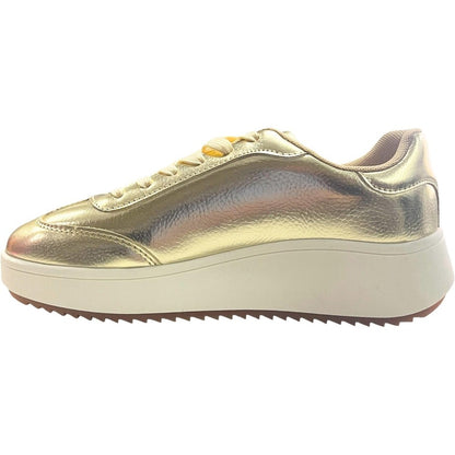 Zapatilla Mujer Dorado Alexa Detogni